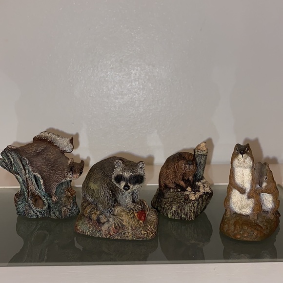 The Bronze Menagerie by Norman&Herman Deaton,The Hamilton Mint,Lot of 4 Figurine - Picture 2 of 15